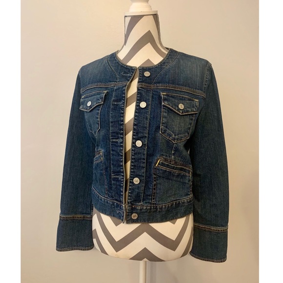 gap stretch denim jacket